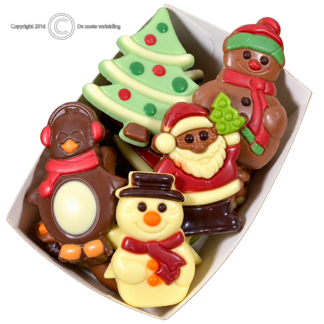 Kerstchocolade Figuurtjes